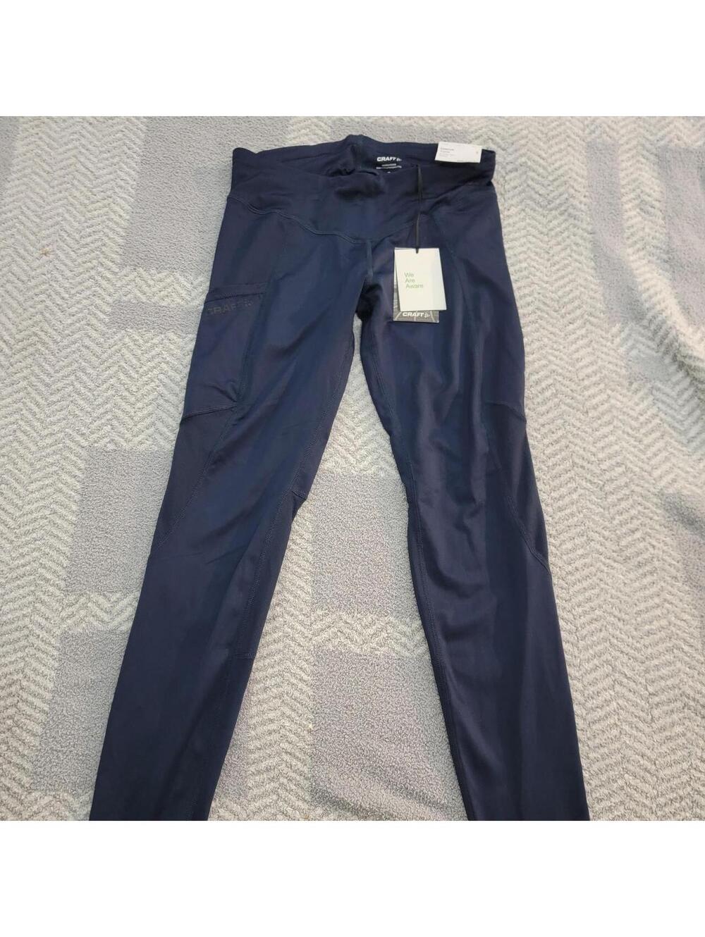 Craft Sportswear Women's Navy and Blue Legging